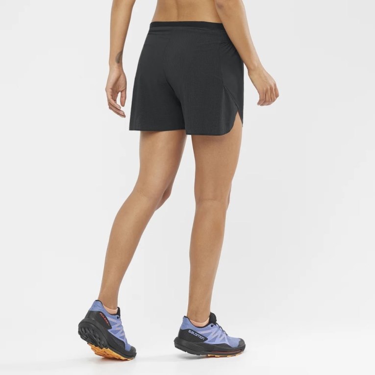 Salomon Sense Aero 5'' Bežecké Šortky Damske Čierne | SK 0LCSWO